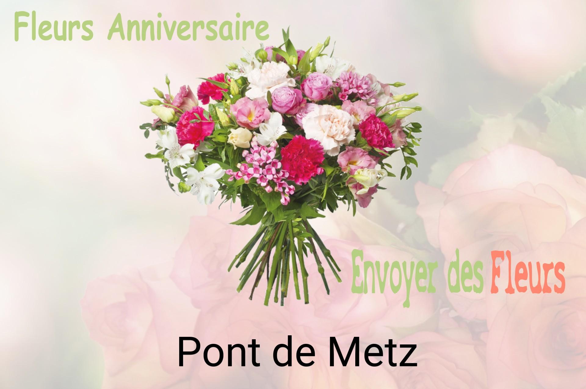 Bouquet de fleurs d’anniversaire livré à Pont-de-Metz
